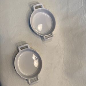 2 Small R France Creation Ramekins With Handles